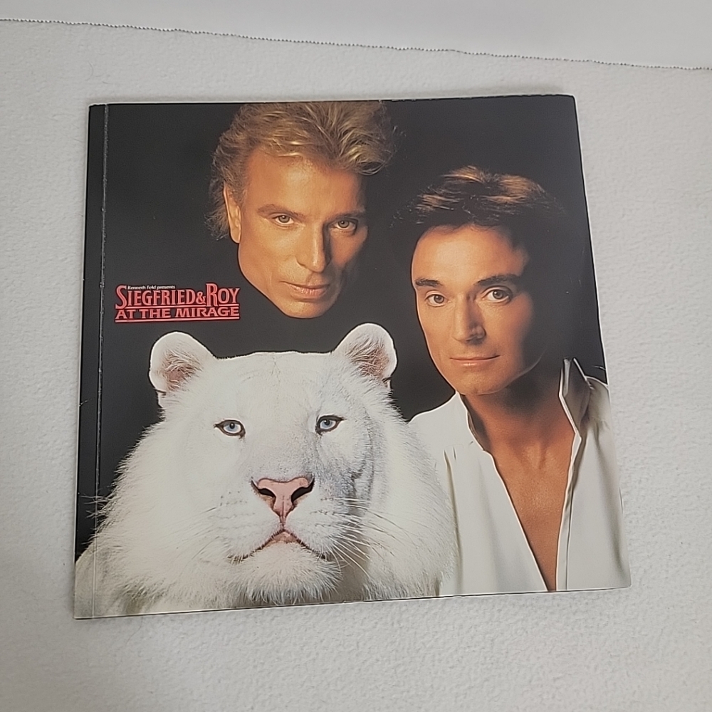 Siegfried And Roy at The Mirage 1998 Program Magazine “Magicians of the Century” - Picture 2 of 6